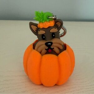 Bath & Body Works Mini Schnauzer Pumpkin Fall PocketBac Holder - BRAND NEW!
